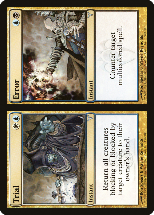 Trial // Error (DIS-158) - uncommon - Foil