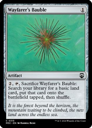 Wayfarer's Bauble (Ripple Foil) (M3C-315) - common - Foil