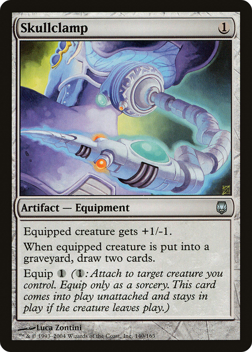 Skullclamp (DST-140) - uncommon - Foil