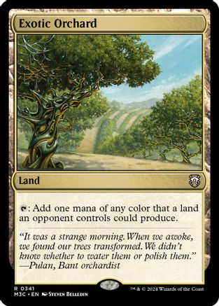 Exotic Orchard (Ripple Foil) (M3C-341) - rare - Foil