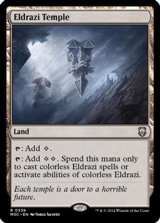 Eldrazi Temple (Ripple Foil) (M3C-339) - rare - Foil