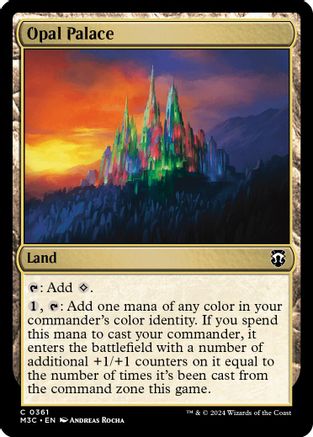 Opal Palace (Ripple Foil) (M3C-361) - common - Foil