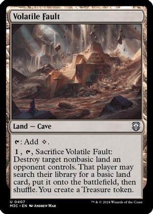 Volatile Fault (Ripple Foil) (M3C-407) - uncommon - Foil