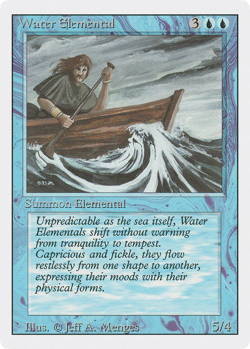 Water Elemental (3ED-092) - uncommon