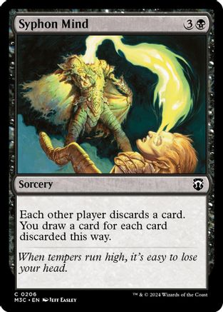 Syphon Mind (Ripple Foil) (M3C-206) - common - Foil