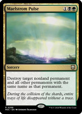 Maelstrom Pulse (Ripple Foil) (M3C-269) - rare - Foil