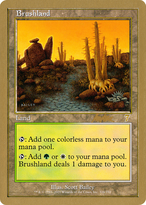Brushland (WCD-BK326) - rare