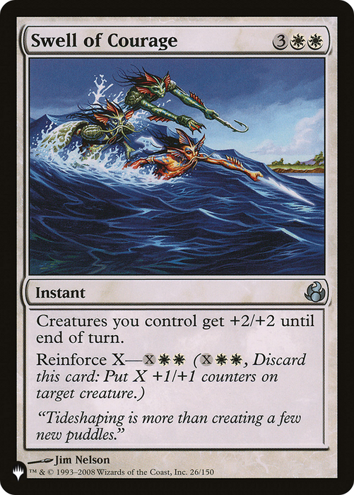 Swell of Courage (LIST-MOR-26) - uncommon