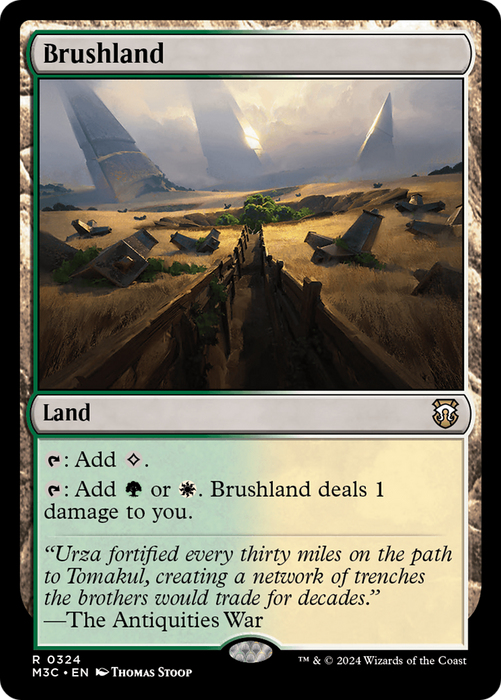 Brushland (M3C-324) - rare - Foil