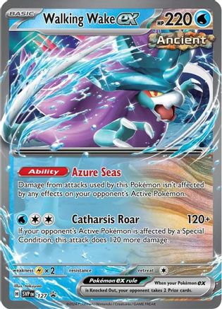Walking Wake ex (127) - SSVPC  - Promo - Holofoil
