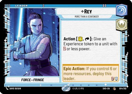 Rey - More Than a Scavenger (004/262) - SOTG - Common