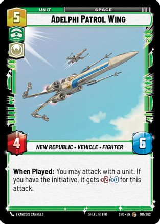 Adelphi Patrol Wing (101/262) - SOTG - Common - Foil