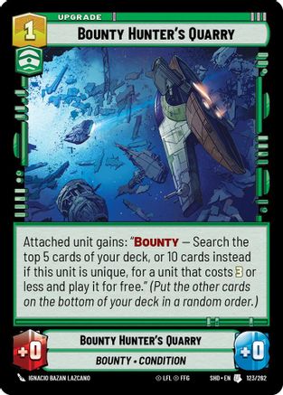 Bounty Hunter's Quarry (123/262) - SOTG - Uncommon