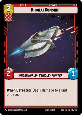 Rhokai Gunship (164/262) - SOTG - Common
