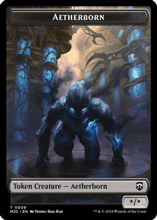 Aetherborn // Thopter Double-Sided Token (M3C-9 // 26) - token