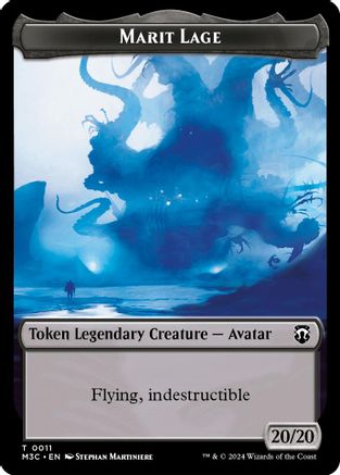 Marit Lage // Sand Warrior Double-Sided Token (M3C-11 // 23) - token