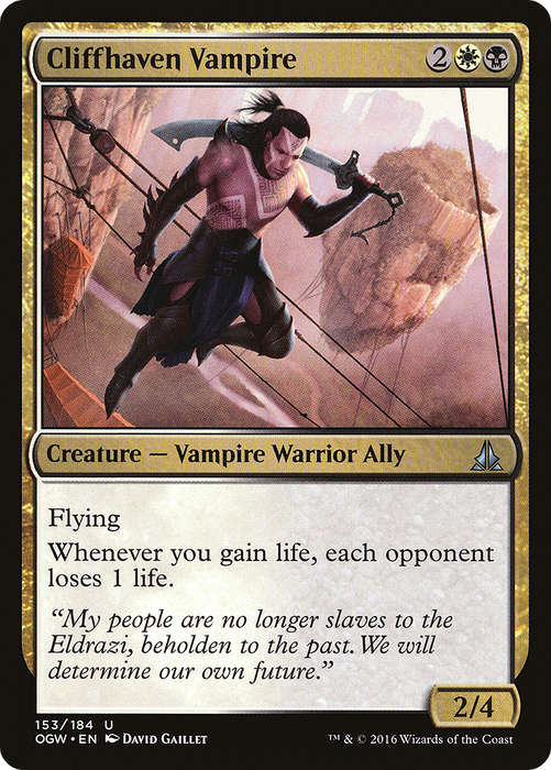 Cliffhaven Vampire (OGW-153) - uncommon