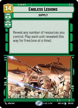 Endless Legions (109/262) - SOTG - Legendary