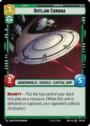 Outlaw Corona (116/262) - SOTG - Common