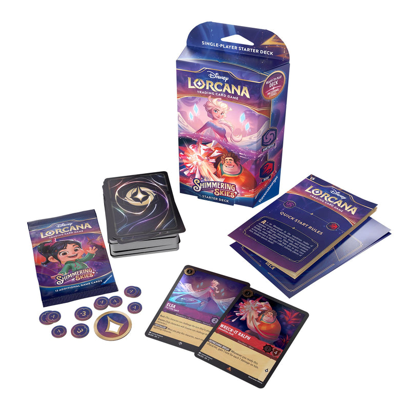 Shimmering Skies - Starter Deck (Amethyst & Ruby) (English)