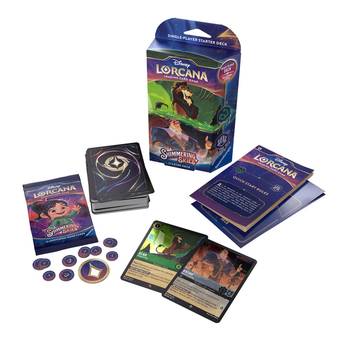 Shimmering Skies - Starter Deck (Emerald & Steel) (anglais)