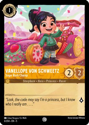 Vanellope von Schweetz - Sugar Rush Champ (6/204) - Common