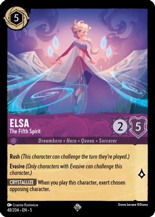 Elsa - The Fifth Spirit VF (48/204) - Très Rare