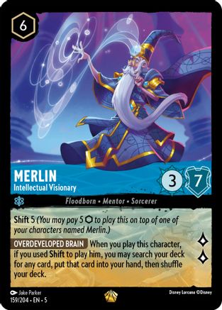 Merlin - Intellectual Visionary (159/204) - Legendary