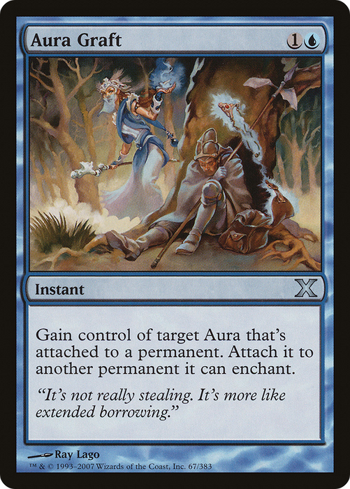 Aura Graft (10E-067) - uncommon - Foil
