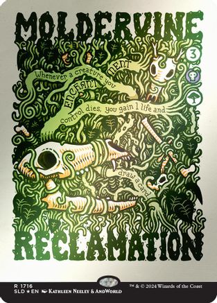 Moldervine Reclamation (Rainbow Foil) (SLD-1716) - rare - Foil