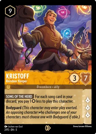 Kristoff - Reindeer Keeper (2) - Promo - Cold Foil
