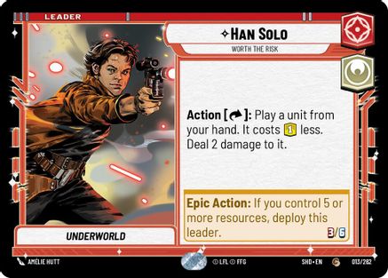 Han Solo - Worth the Risk (013/262) - SOTG - Common