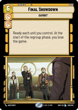 Final Showdown (208/262) - SOTG - Legendary - Foil