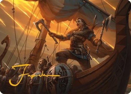 Eivor, Battle-Ready // Eivor, Battle-Ready (AACR-018) - common (Borderless) - Foil