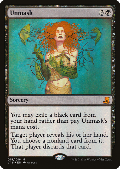 Unmask (V16-015) - mythic - Foil