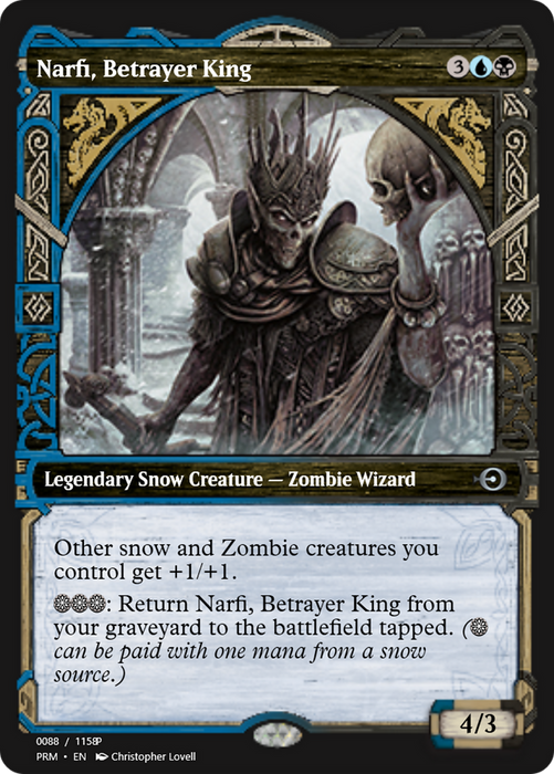 Narfi, Betrayer King (PRM-88376) - uncommon - Foil