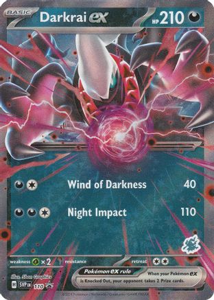 Darkrai ex (Darkrai) (110) - BA2  - Holo Rare - Holofoil