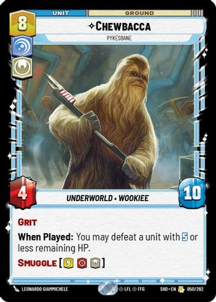 Chewbacca - Pykesbane (050/262) - SOTG - Rare