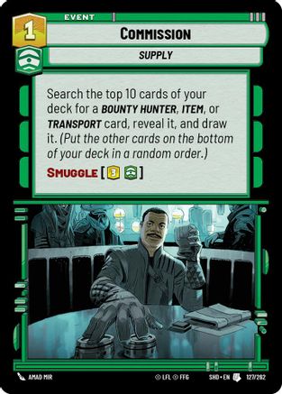 Commission (127/262) - SOTG - Uncommon - Foil