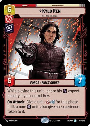Kylo Ren - Killing the Past (141/262) - SOTG - Legendary - Foil