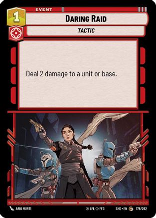 Daring Raid (178/262) - SOTG - Common - Foil