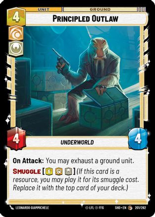 Principled Outlaw (201/262) - SOTG - Common