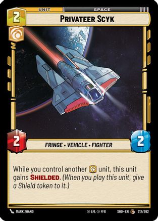 Privateer Scyk (212/262) - SOTG - Common - Foil