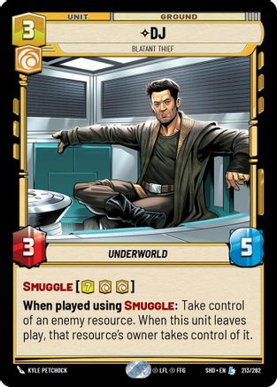 DJ - Blatant Thief (213/262) - SOTG - Legendary