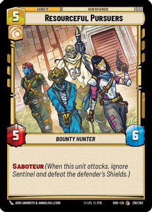 Resourceful Pursuers (218/262) - SOTG - Common
