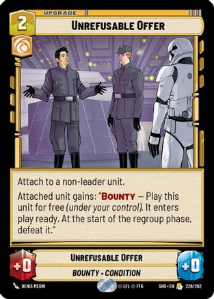 Unrefusable Offer (226/262) - SOTG - Rare - Foil