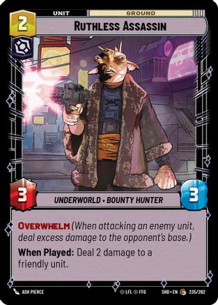 Ruthless Assassin (235/262) - SOTG - Common