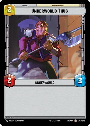 Underworld Thug (257/262) - SOTG - Common