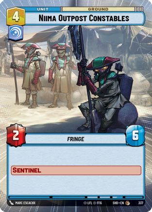 Niima Outpost Constables (Hyperspace) (337) - SOTG - Common