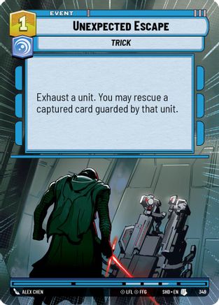 Unexpected Escape (Hyperspace) (349) - SOTG - Uncommon